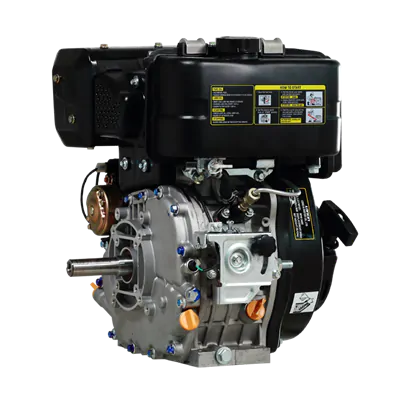 Dieselmotor Loncin 7,0 hk, 25 mm axel med elstart.  - 3
