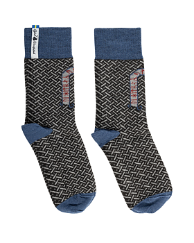 FUTHARK, CHAUSSETTE EN LAINE MÉRINOS
