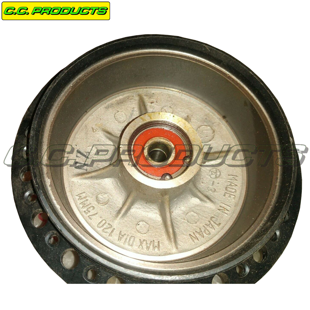 Spoke Set Kawasaki KX 125 21-inch 78-81 Front Wheel - 2