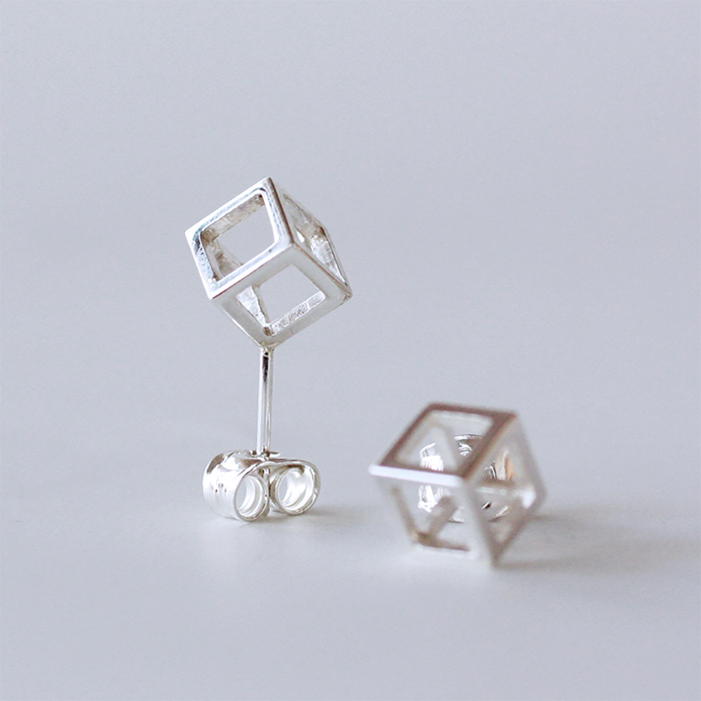 Rå - sterling silver earrings - 3