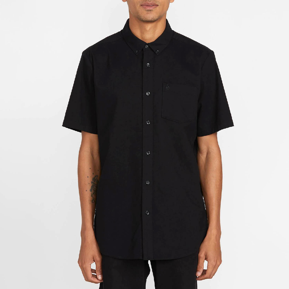 Volcom - Everett Oxford S/S New Black