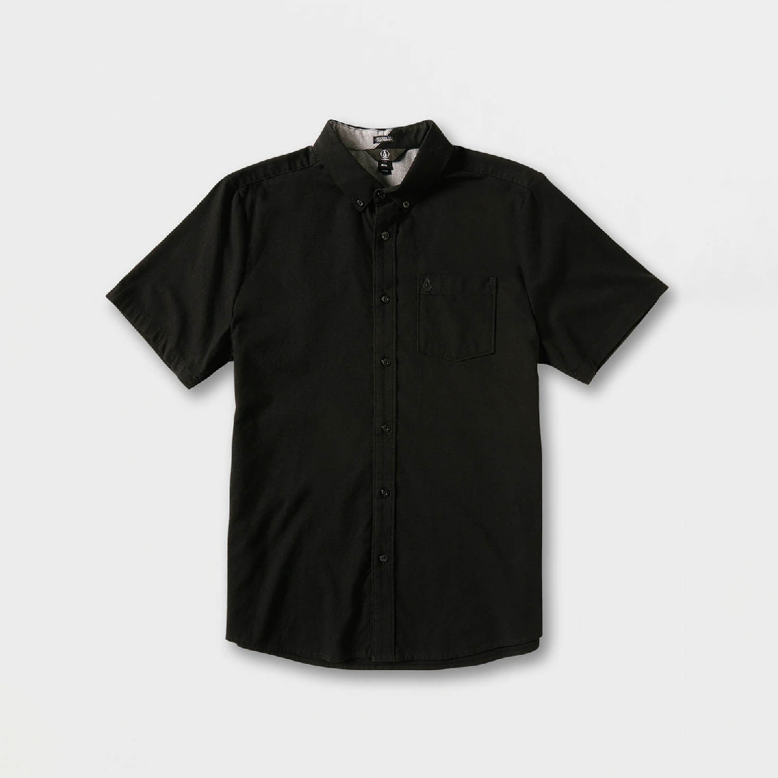 Volcom - Everett Oxford S/S New Black - 4