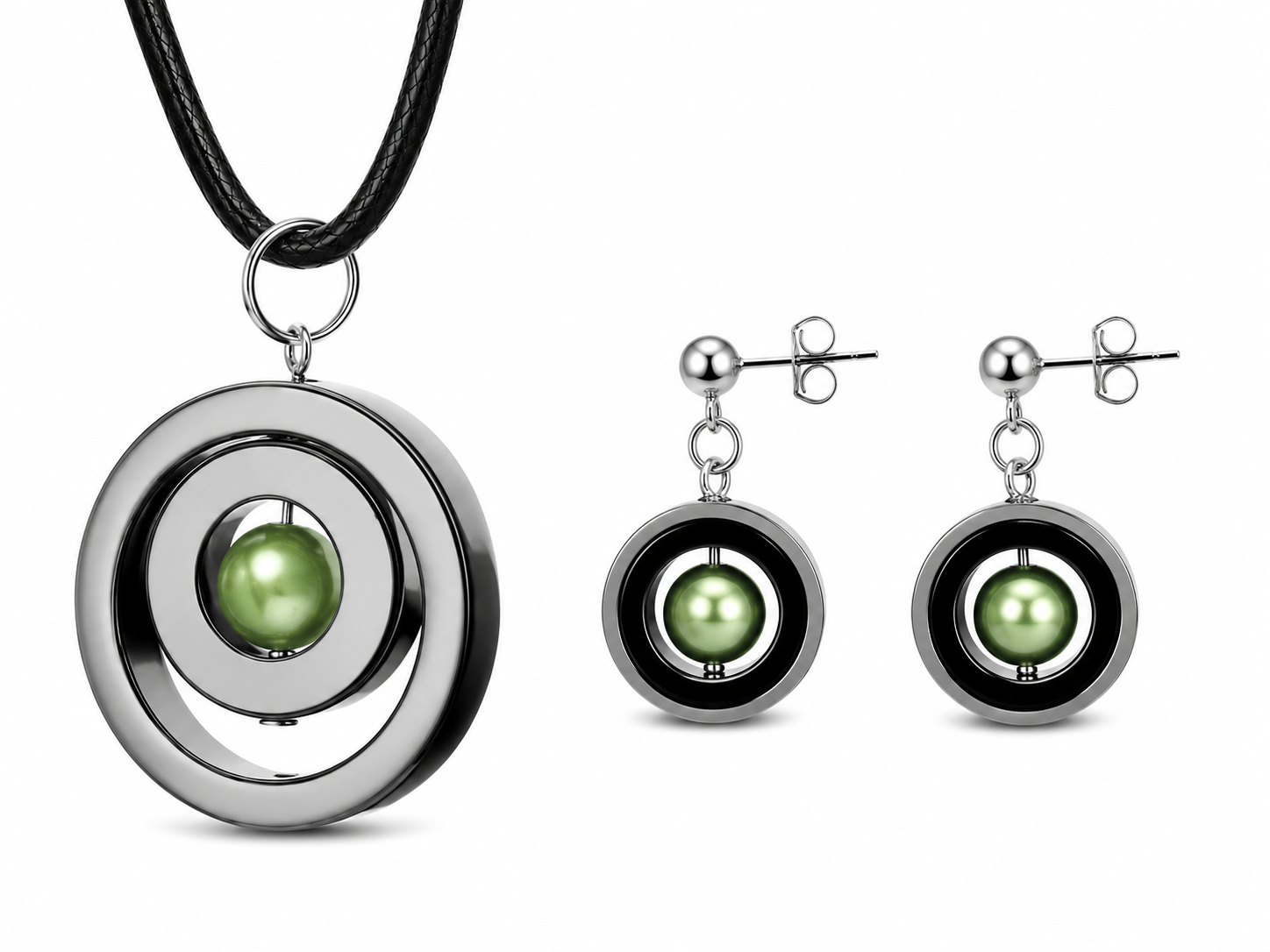 Set "Caramelle" Cornelia / Iris Green