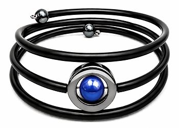Armband Hematit Blå Dilba