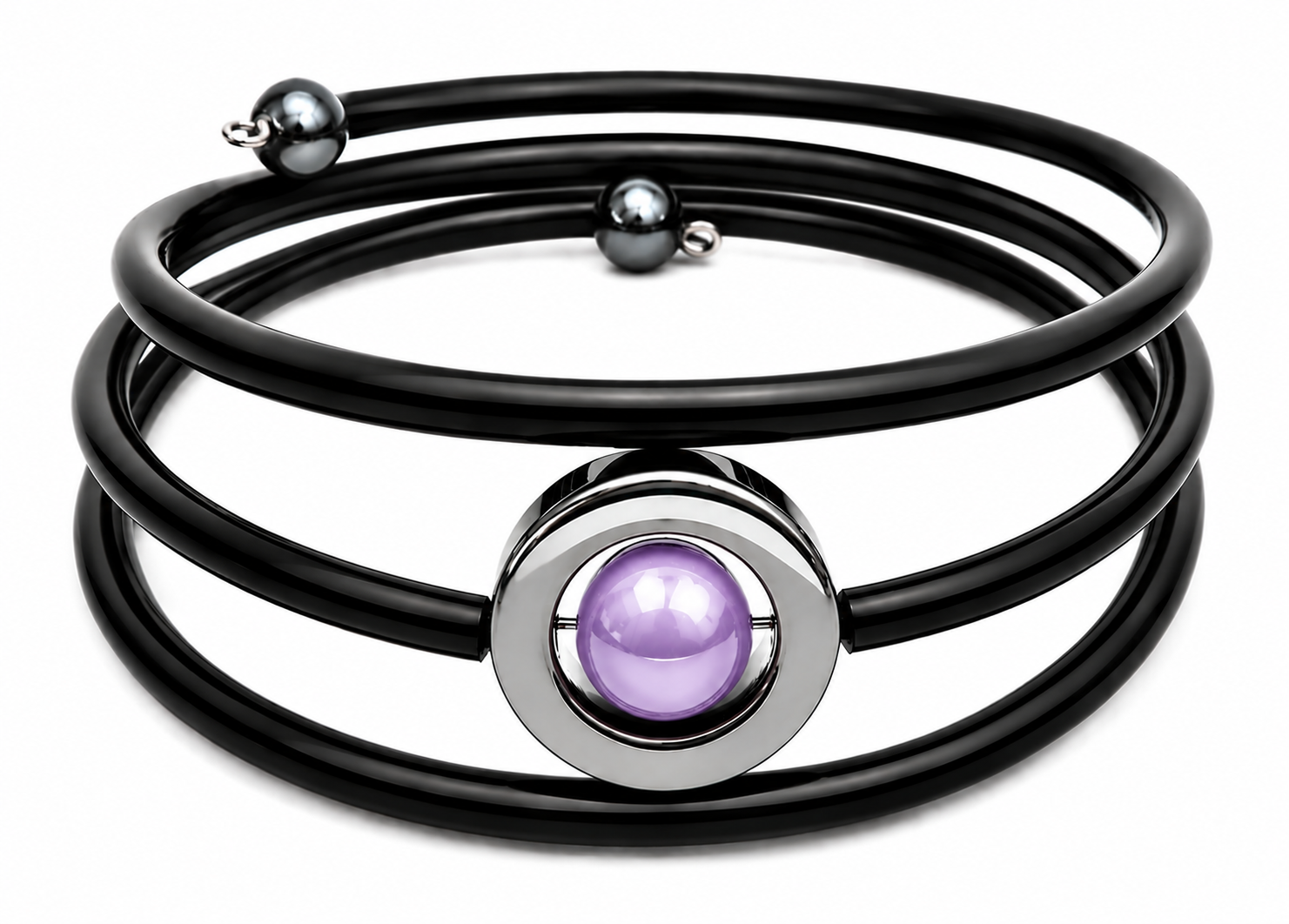 Bracelet Hematite Violet Dilba