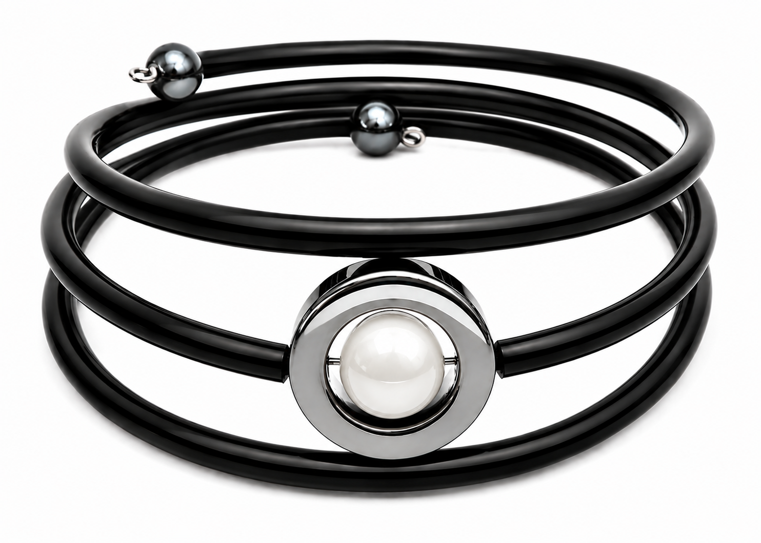 Bracelet Hematite white Dilba