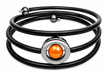 Armband Hematit orange Dilba