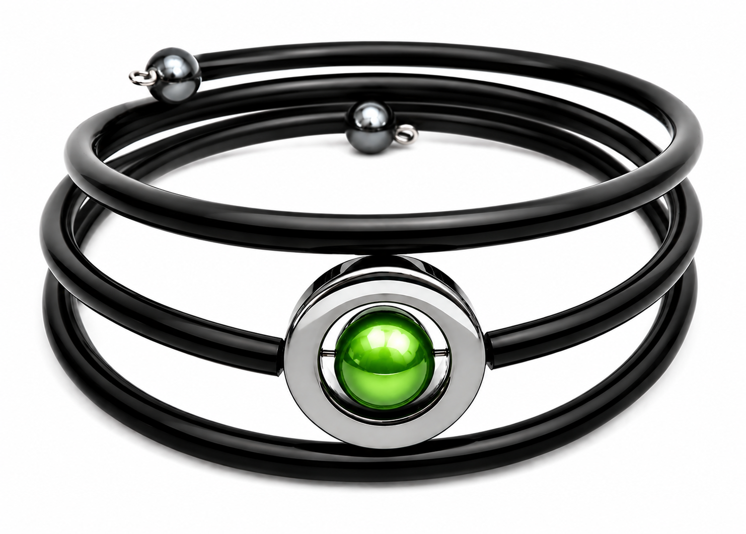 Bracelet Hematite green Dilba 