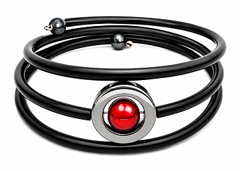 Armband Hematit röd Dilba