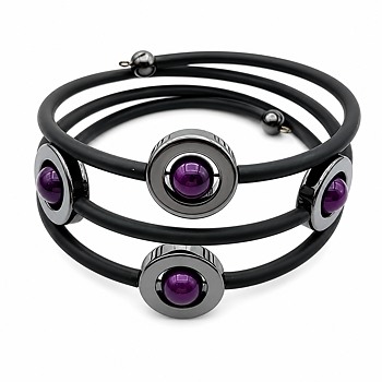 Armband Hematit  Lila Doris