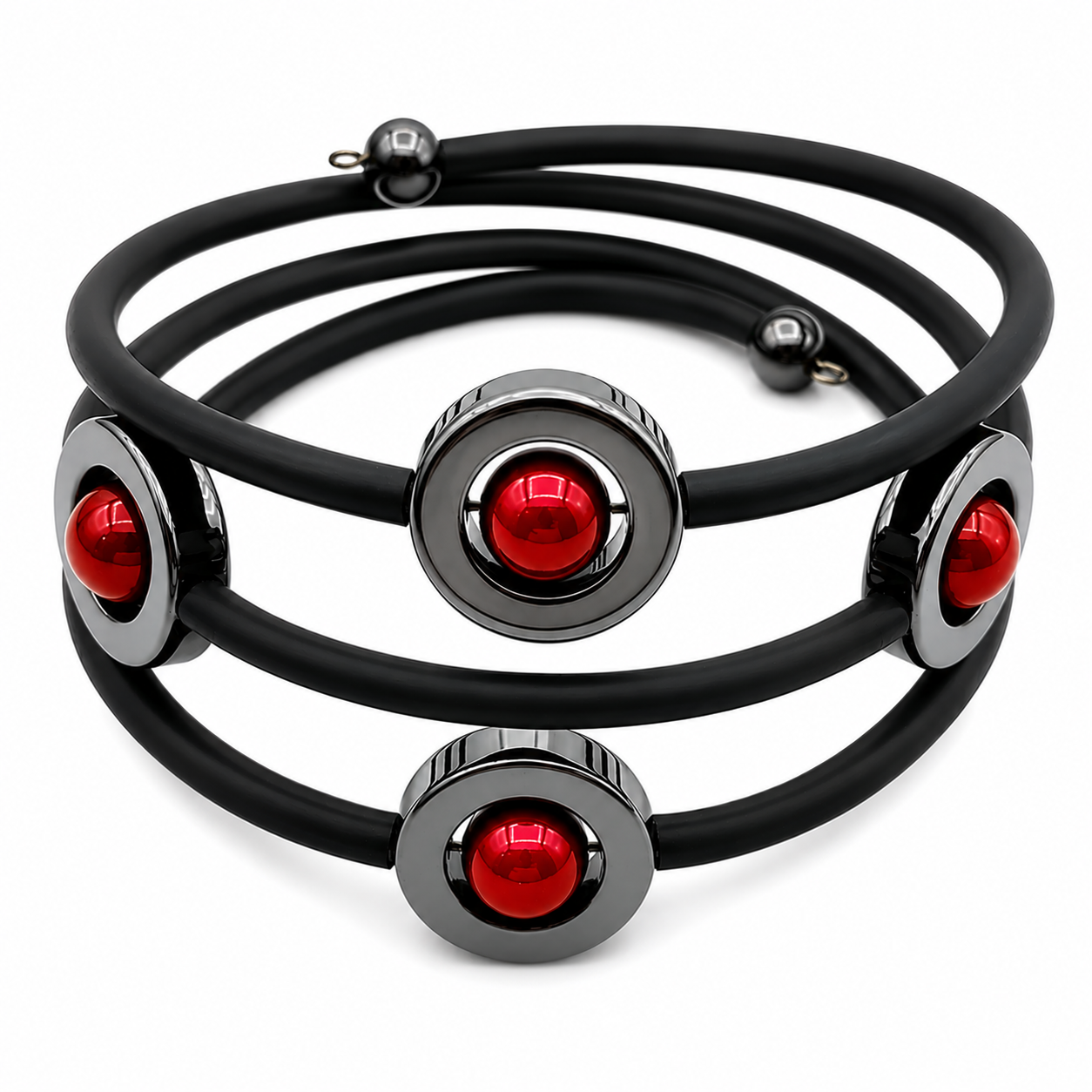 Bracelet Hematite red Doris