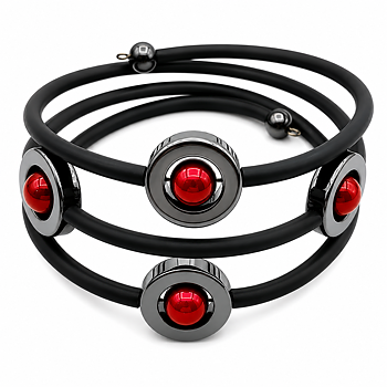 Armband Hematit röd Doris