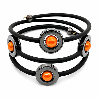 Armband Hematit Orange Doris