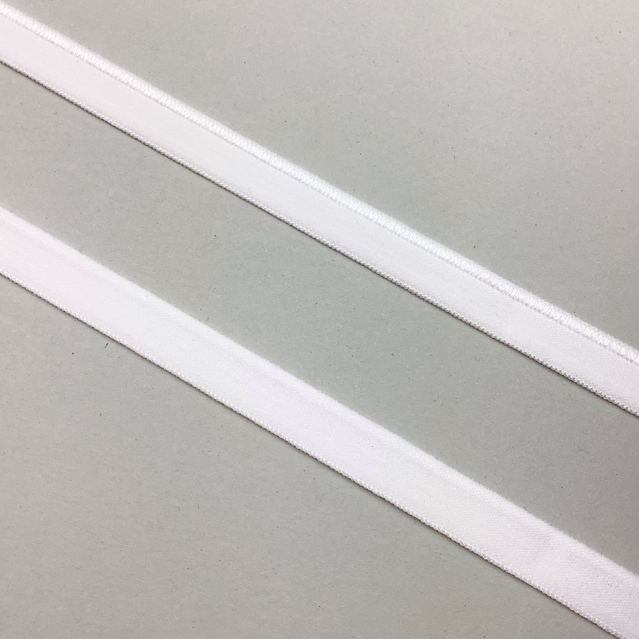 Plush elastic white 10mm - TU669 - 3