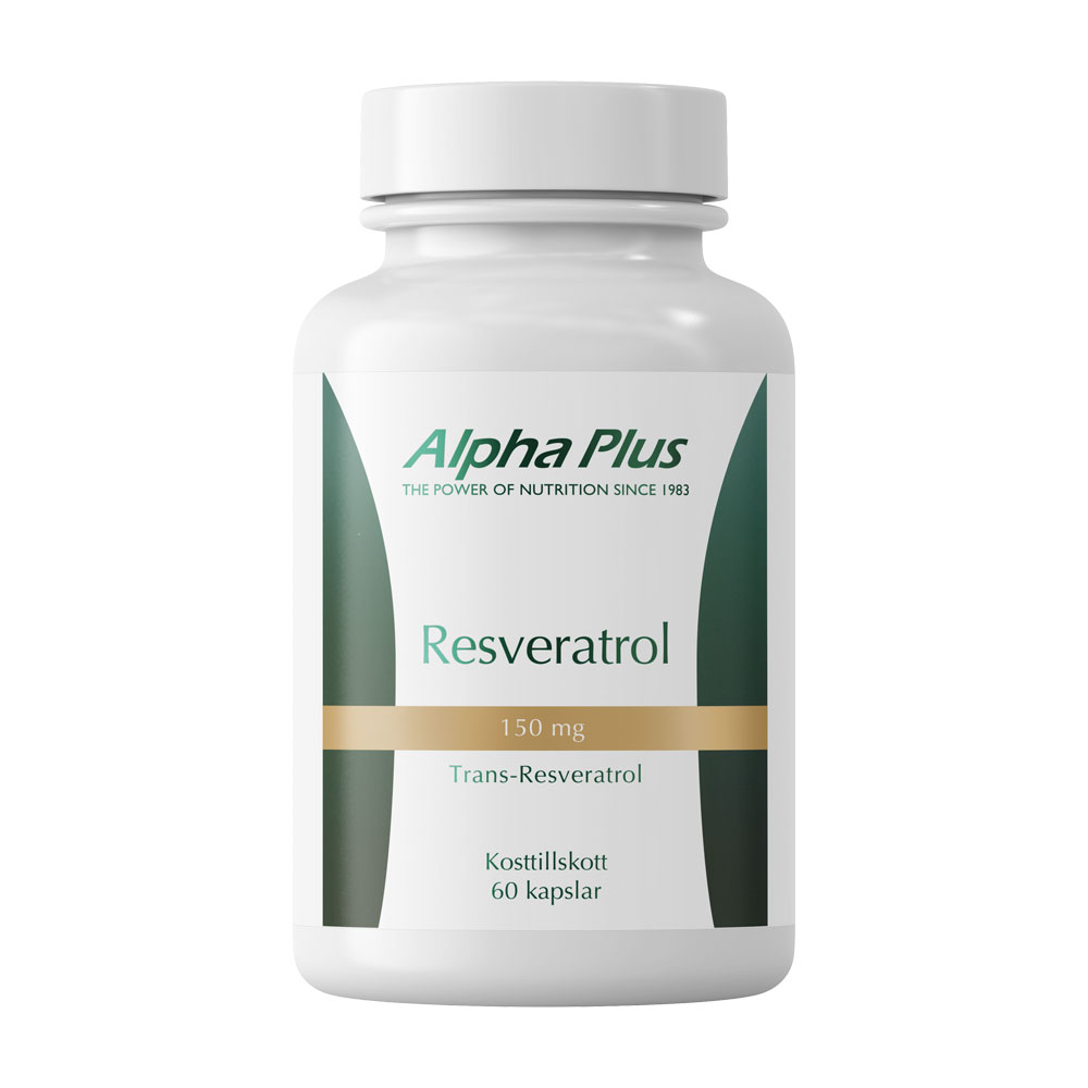 Resveratrol 150 mg 60 kap Alpha Plus