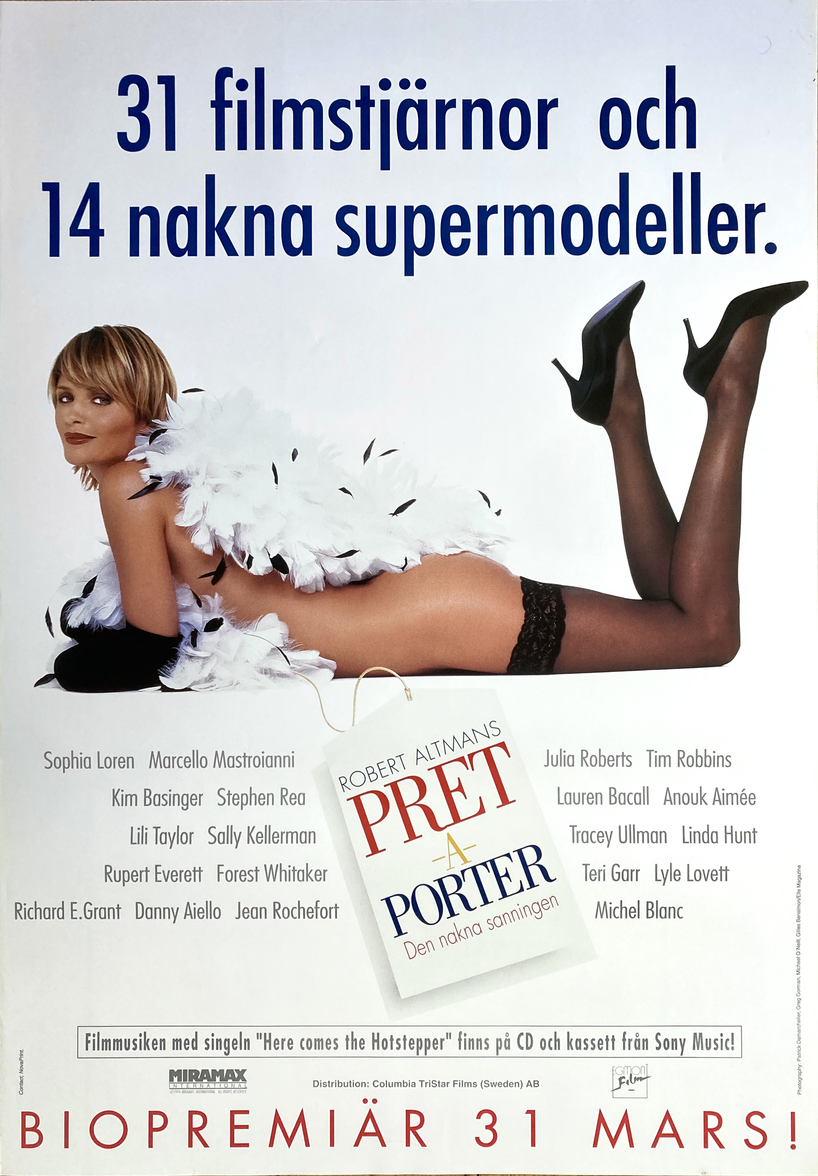 PRET-A-PORTER (1994) Advance