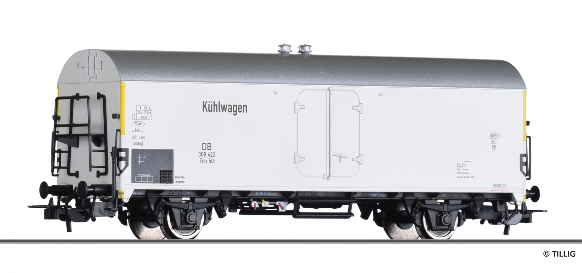 Kühlwagen Tehs 50 der DB, Ep. III