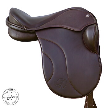 Gaiter Dressage V2 (bomlös med vadderade kåpor), brun