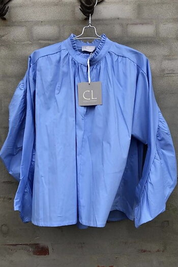 Cabana Living - Greta Blouse  Blue