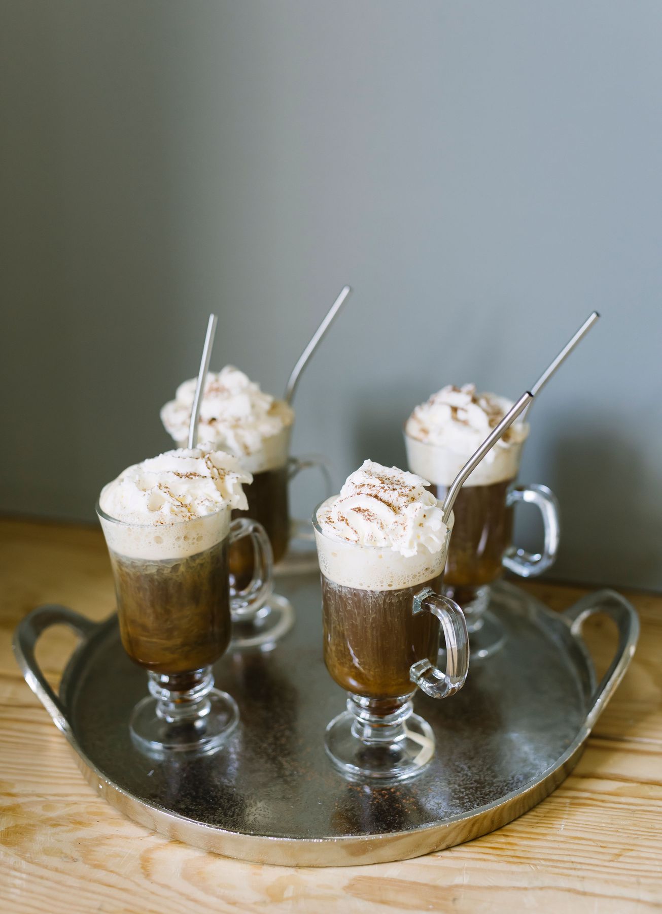 IRISH COFFEE Set 4-pack med sugrör - 2