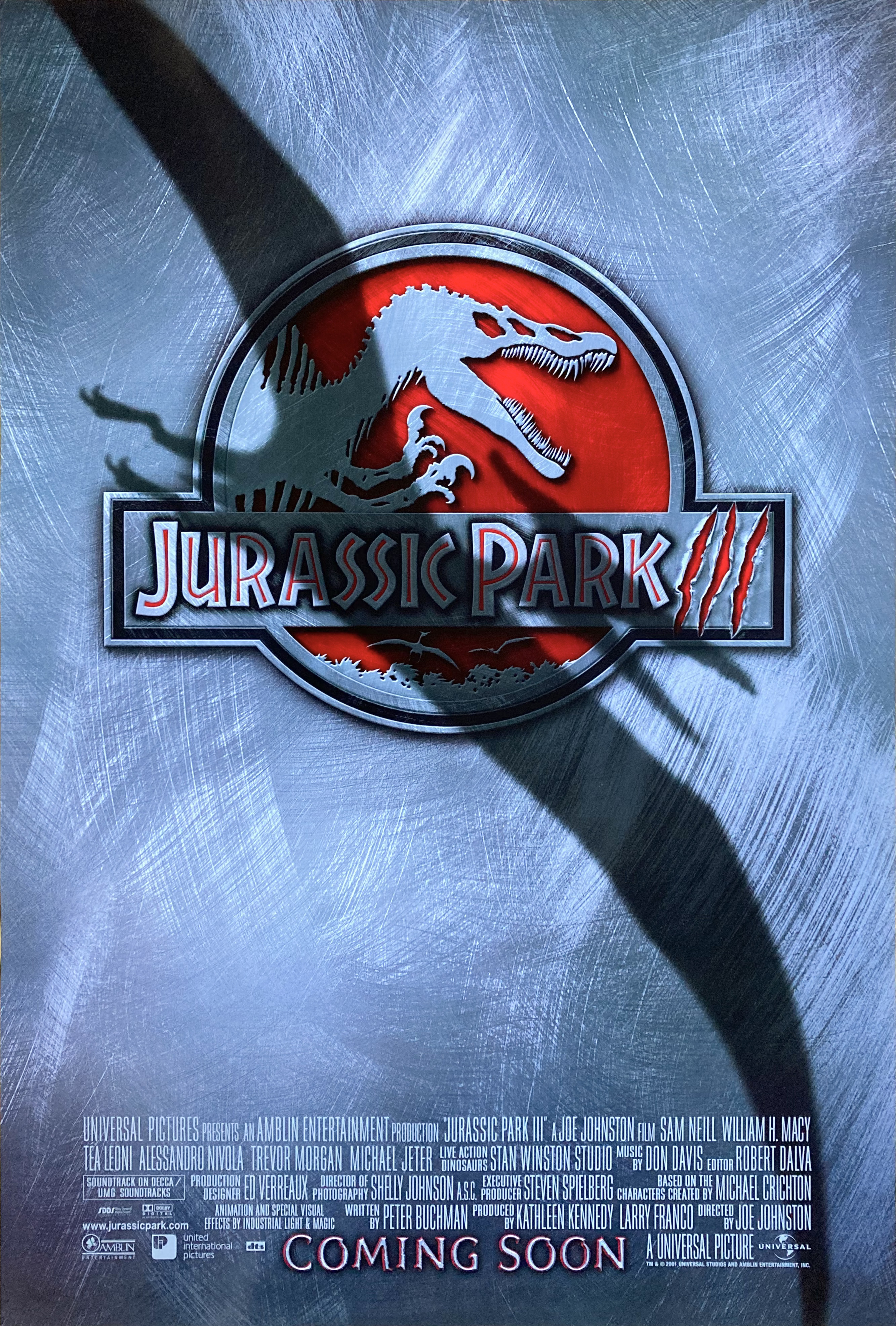 JURASSIC PARK - III (2001) Advance 