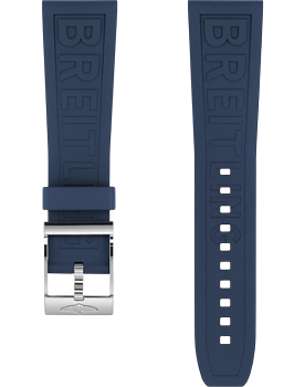 Breitling Diver Pro gummiband blå  24 mm C-spänne