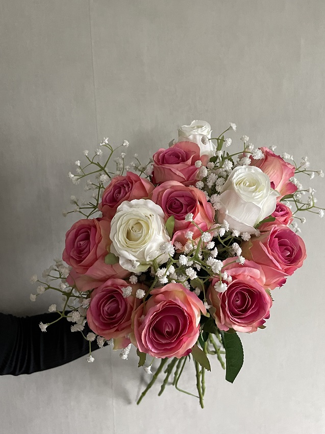 Rose - 50 cm - Dark pink - 2