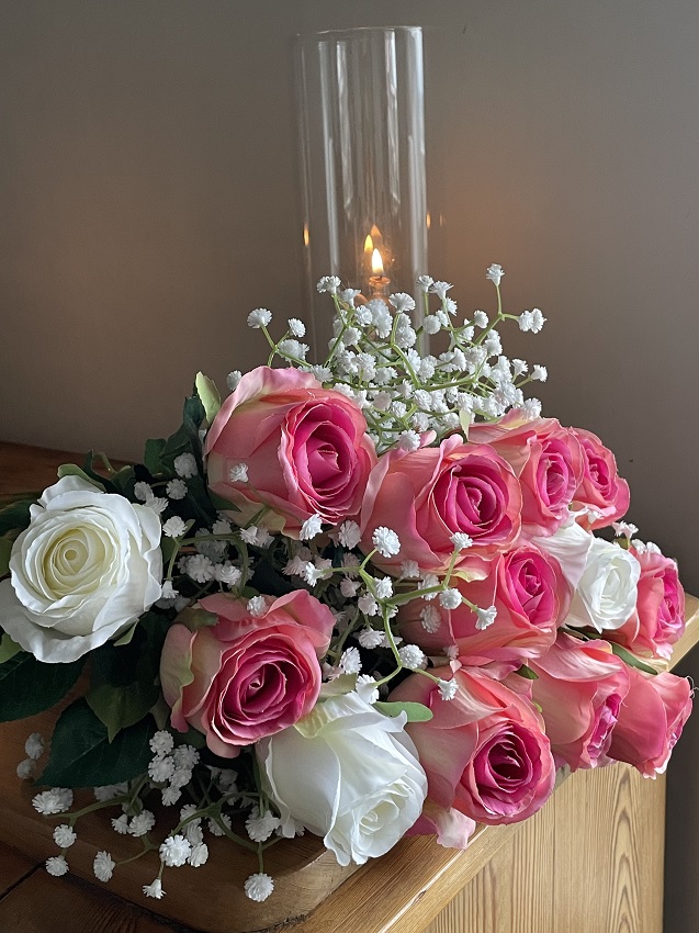 Rose - 50 cm - Dark pink - 7
