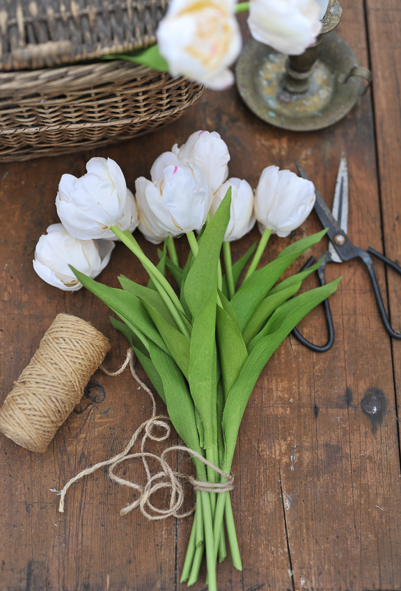 Tulip - White - 36 cm - 2