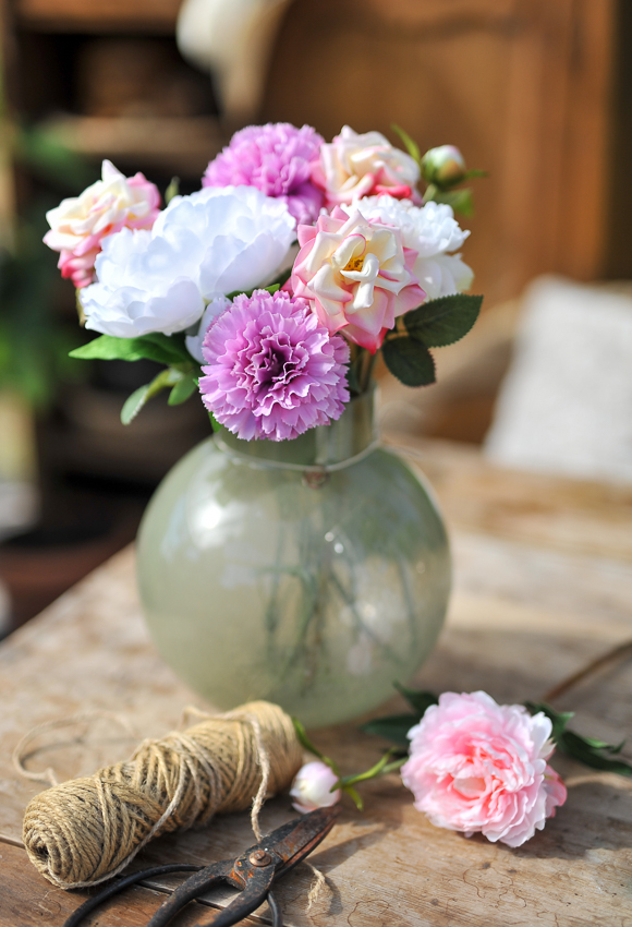 Carnation Elegance - Pink - 55 cm - 1 sprig - 3