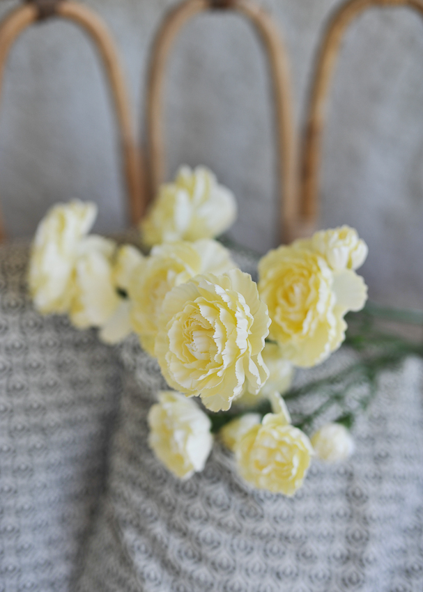 Elegance carnation - Cream white - 65 cm - 4