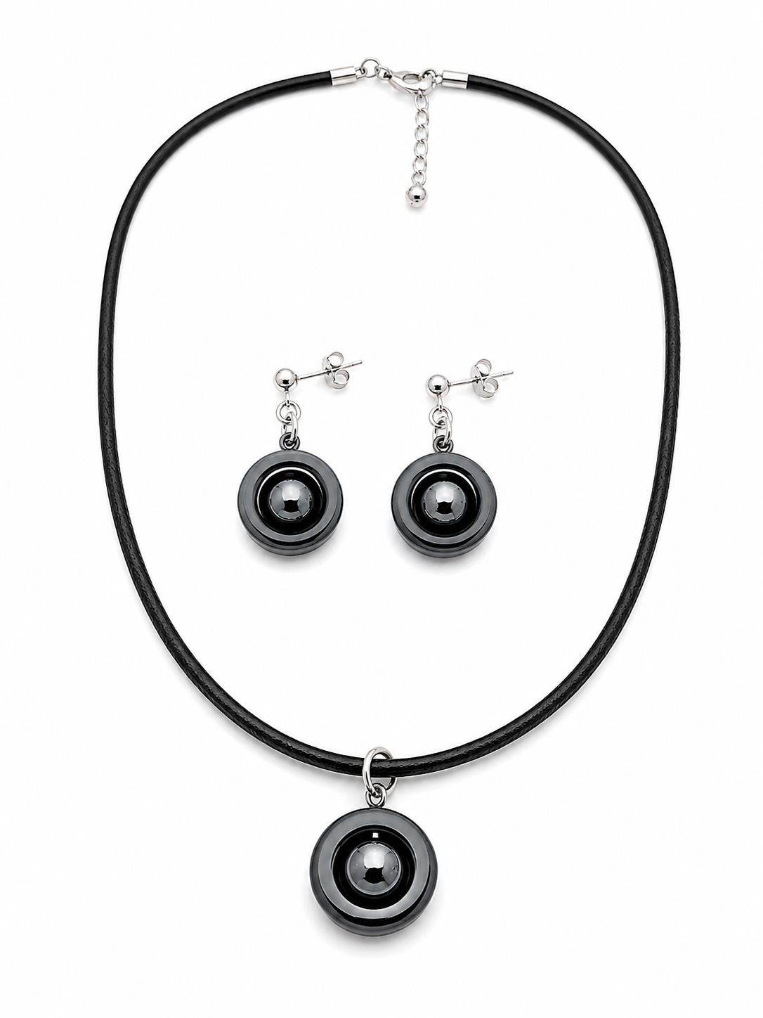 Set "Caramelle" Selma/ Iris Hematite