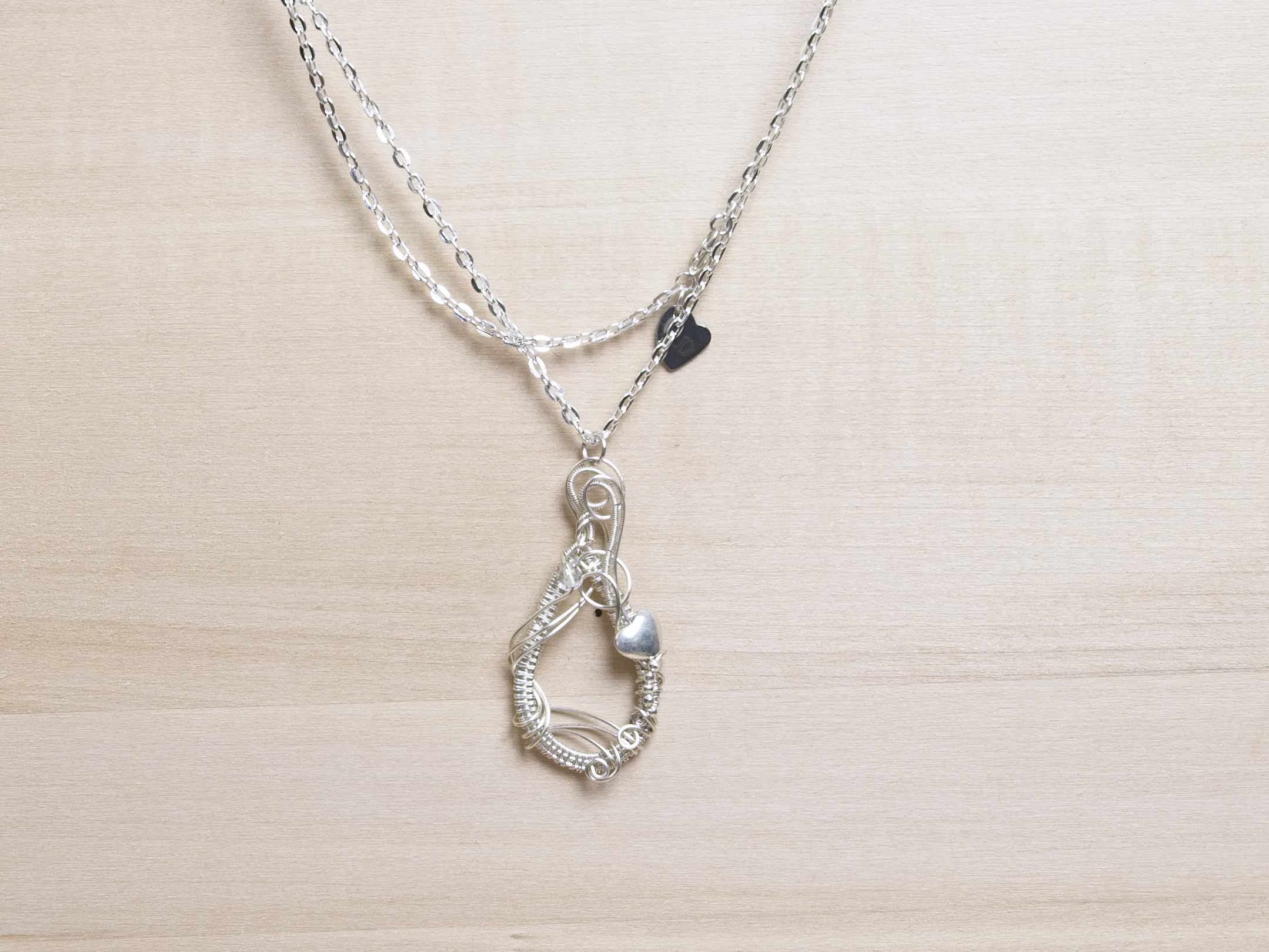 Silver heart - 2