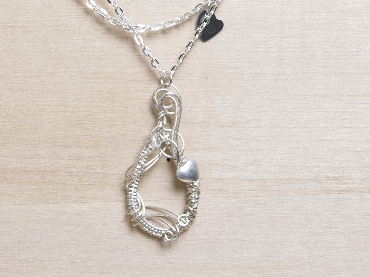 Silver heart