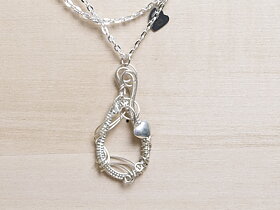 Silver heart