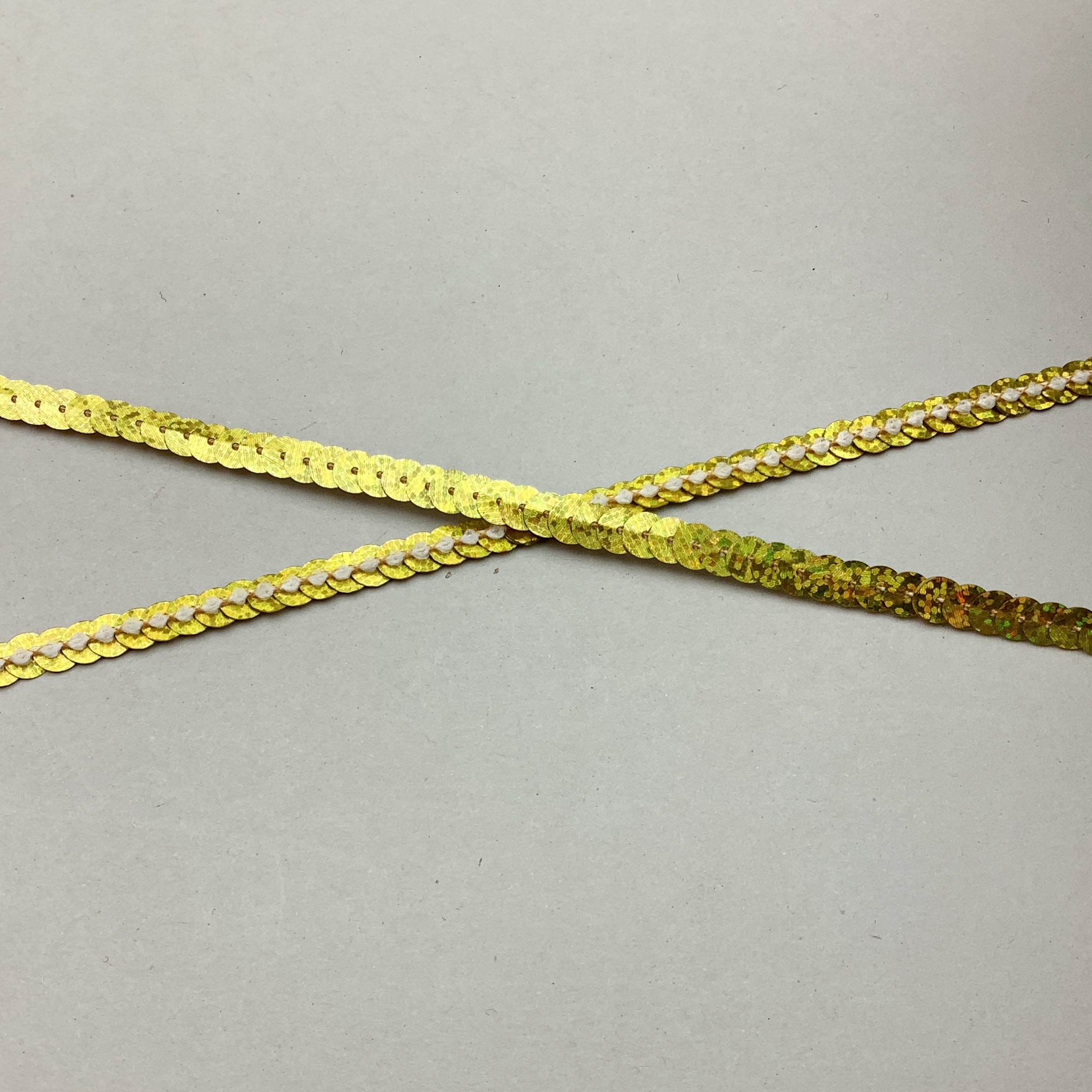 Paljettresår Lemon 6mm - PL1
