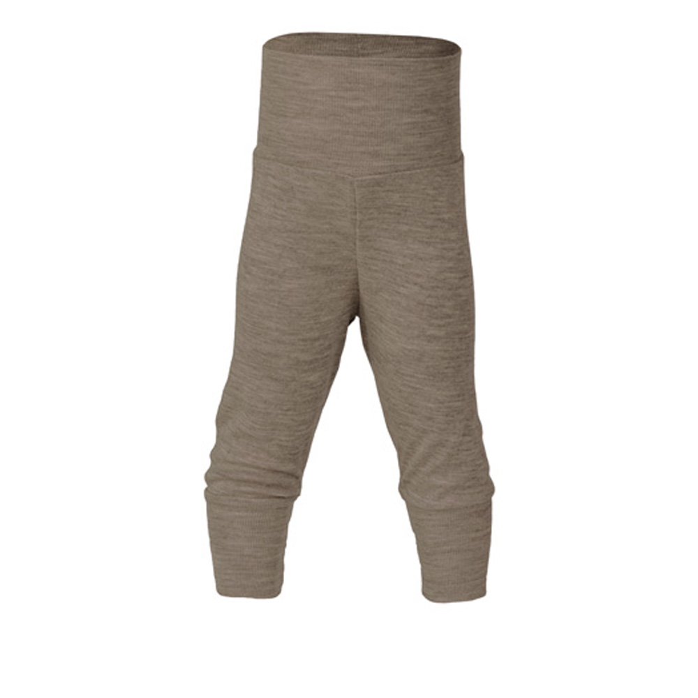 Engel Natur ullsilke byxor baby GOTS-certifiered  - walnut