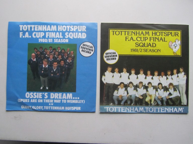 Tottenham Hotspur7" singel x 2