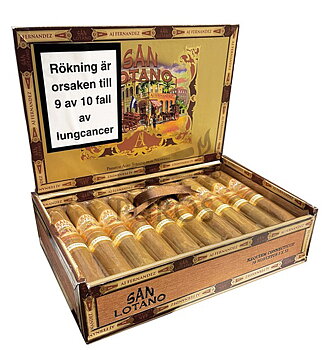 AJ Fernandez San Lotano Requiem Connecticut Robusto  Öppen Cigarrlåda 20p