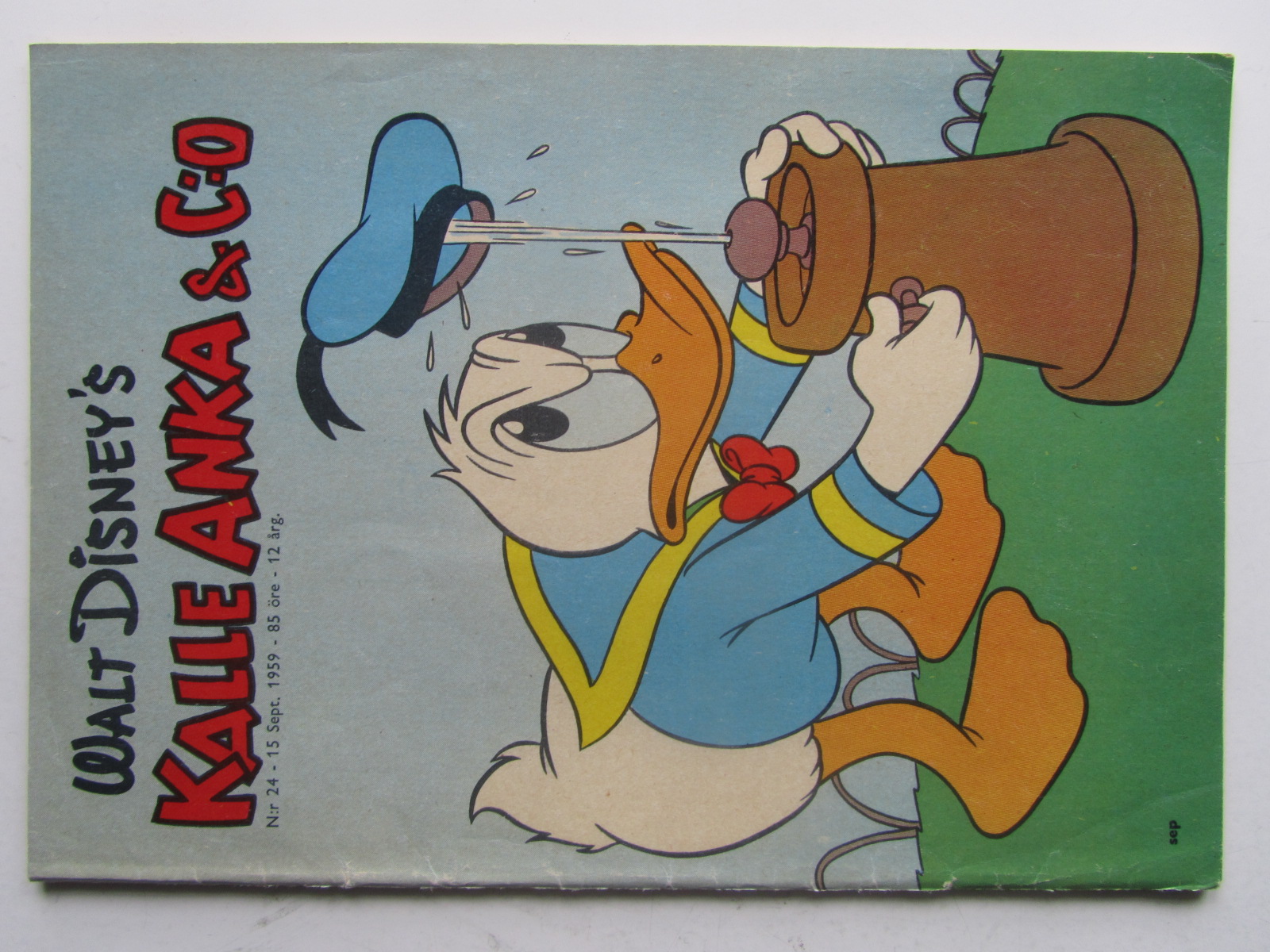 Kalle Anka 1959 24 Vg(+)