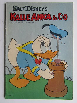 Kalle Anka 1959 24 Vg(+)