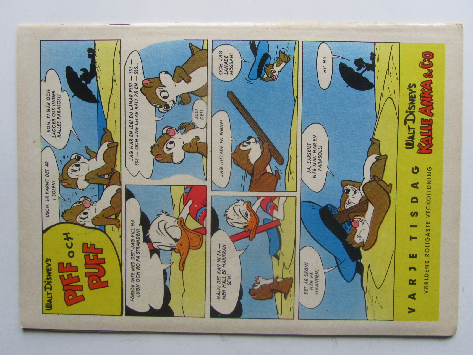 Kalle Anka 1959 25 Vg(+) - 2