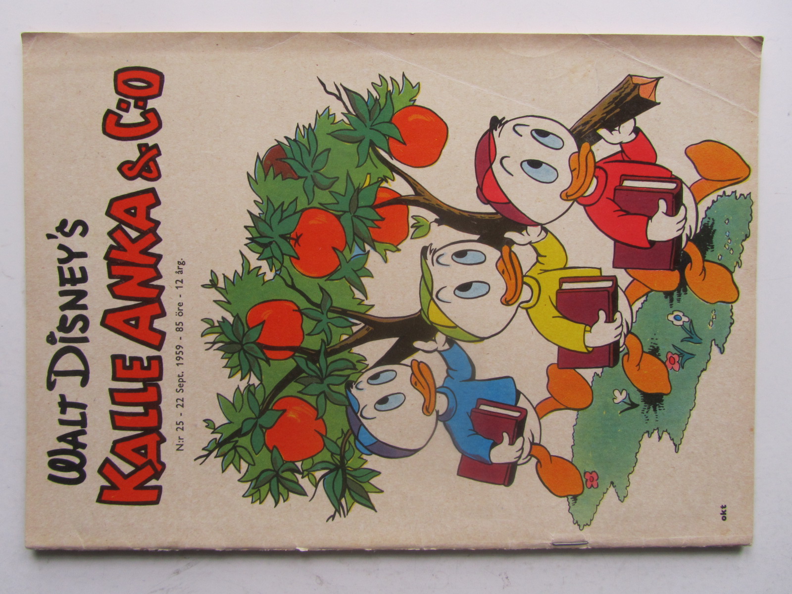 Kalle Anka 1959 25 Vg(+)
