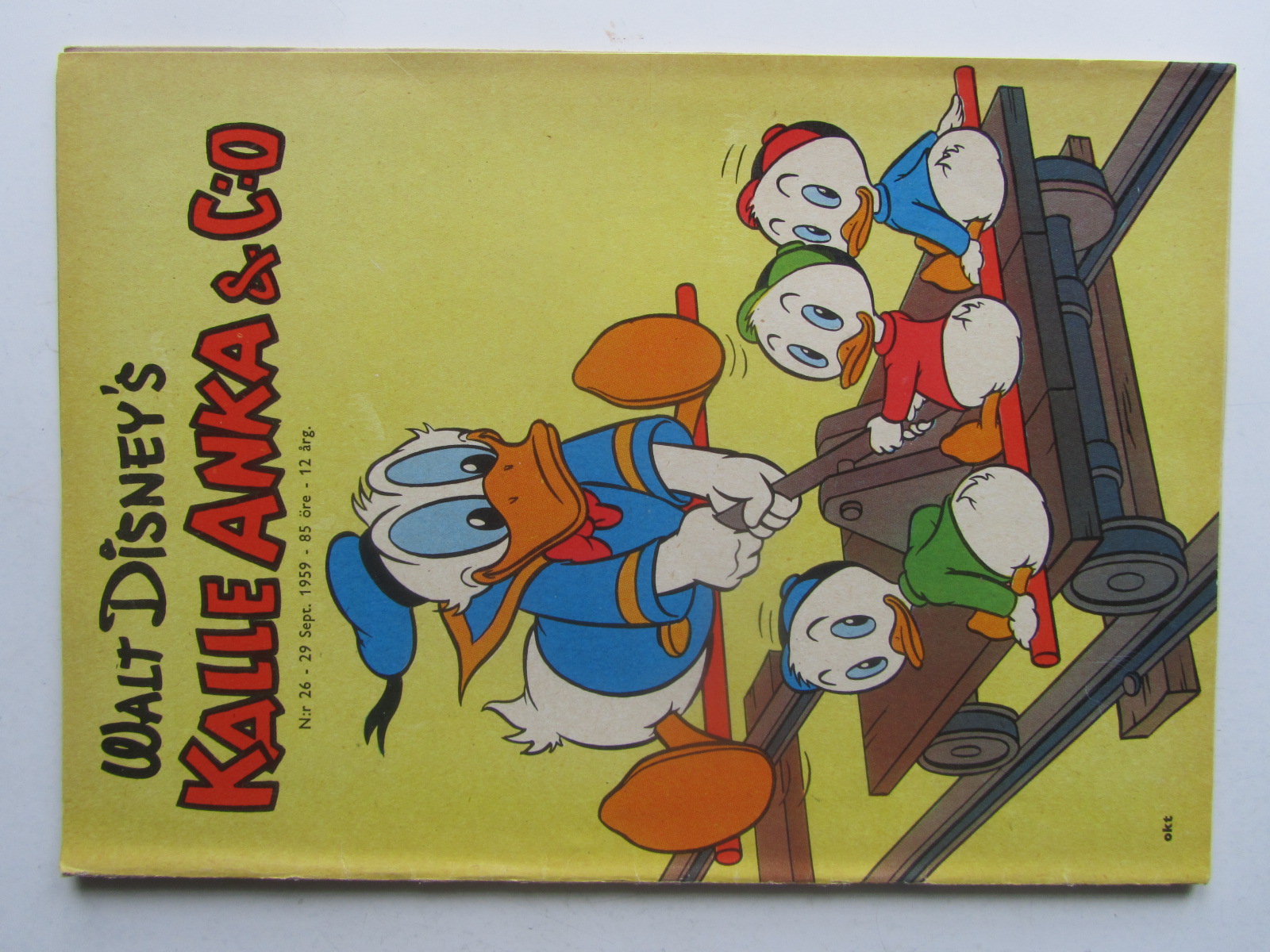 Kalle Anka 1959 26 Vg+