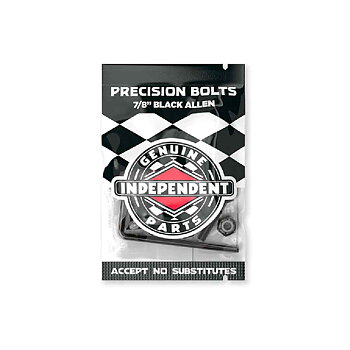 Independent - Precision Bolts Black Allen 7/8" (2.22cm)