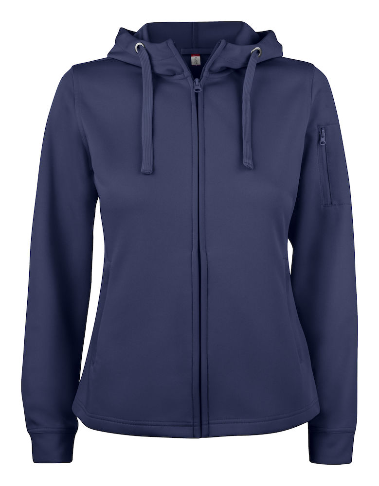 Basic Active Hoody FZ Dam 021015 - 4