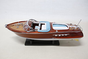 Riva Aquarama båtmodell 42x13 cm