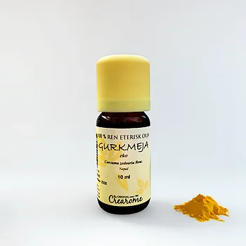 Gurkmeja, Eterisk Olja Eko. 10ml, Crearome