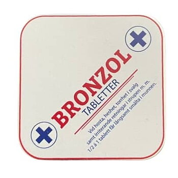 Bronzol tabletter i plåtask