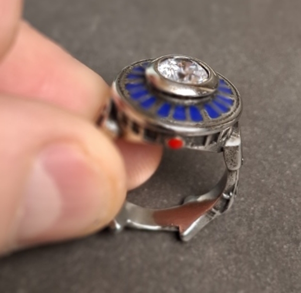R2D2 Droid Ring i Stål - 3